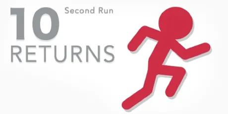 Portada de 10 Second Run RETURNS