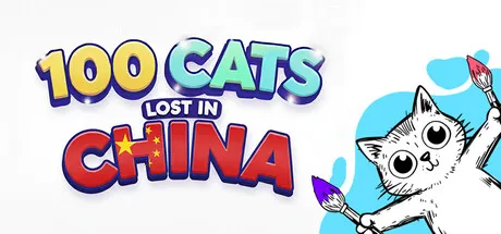 Portada de 100 Cats Lost in China Find & Color