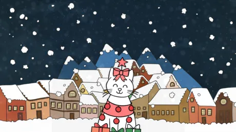 Portada de 100 Christmas Hidden Cats