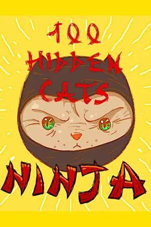 Portada de 100 Find Kitties: Ninja