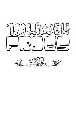 Portada de 100 hidden frogs