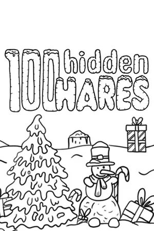Portada de 100 hidden hares