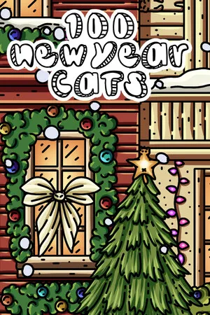 Portada de 100 New Year Cats