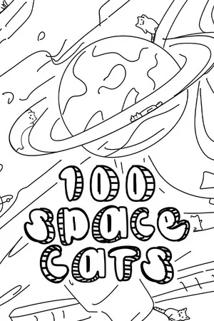 Portada de 100 Space Cats