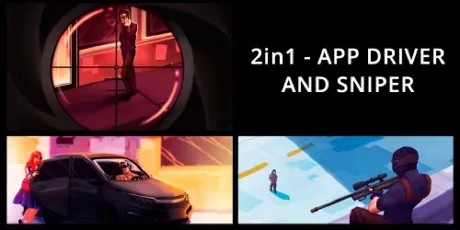 Portada de 2in1 - App Driver and Sniper