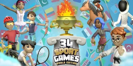 Portada de 34 Sports Games - World Edition
