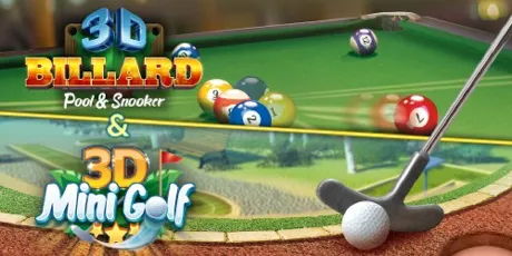 Portada de 3D Billiards & 3D MiniGolf Bundle