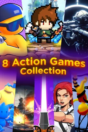 Portada de 8 Action Games Collection