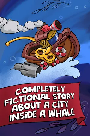 Portada de A Completely Fictional Story About a City Inside a Whale