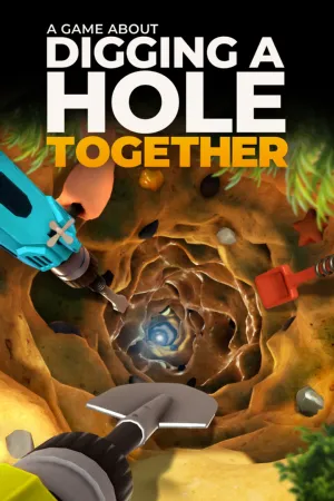 Portada de A Game About Digging A Hole™ Together