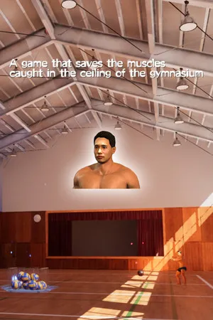 Portada de A game that saves the muscles caught in the ceiling of the gymnasium