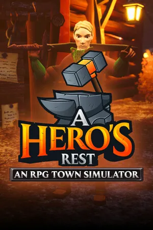 Portada de A Hero's Rest: An RPG Town Simulator
