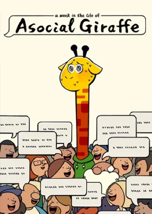 Portada de A Week in the Life of Asocial Giraffe