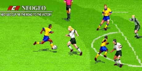 Portada de ACA NEOGEO NEO GEO CUP '98: THE ROAD TO THE VICTORY