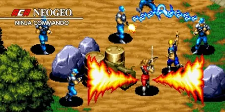 Portada de ACA NEOGEO NINJA COMMANDO