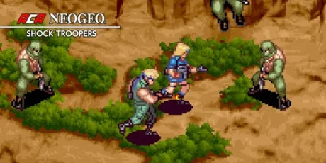 Portada de ACA NEOGEO SHOCK TROOPERS
