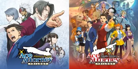 Portada de Ace Attorney Anthology