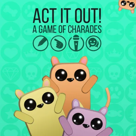 Portada de ACT IT OUT! Un juego de adivinanzas