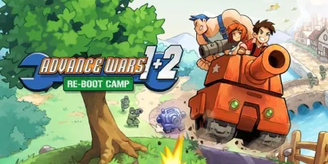 Portada de Advance Wars 1+2: Re-Boot Camp