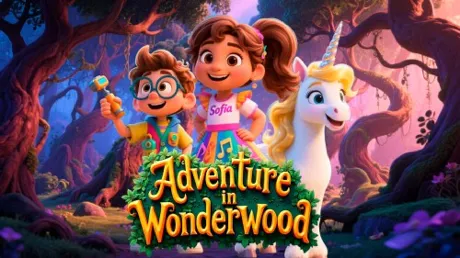 Portada de Adventure in Wonderwood