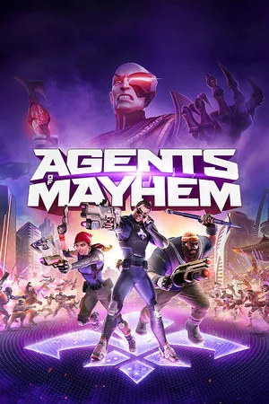 Portada de Agents of Mayhem