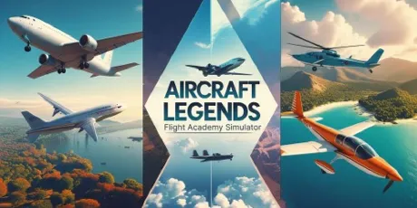 Portada de Aircraft Legends: Flight Academy Simulator