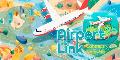 Portada de Airport Link: Connect Near Me
