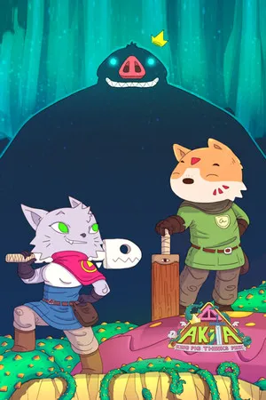 Portada de Akita: King Pig Thinks Pink