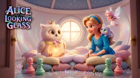 Portada de Alice and the Looking-Glass