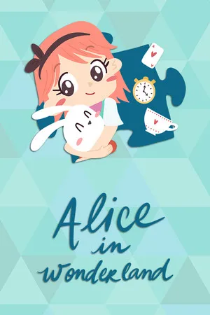 Portada de Alice in Wonderland - a jigsaw puzzle tale