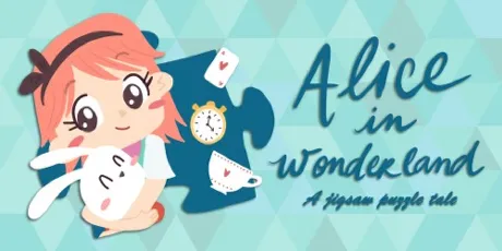 Portada de Alice in Wonderland - A jigsaw puzzle tale
