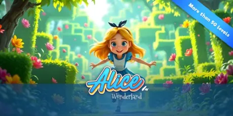 Portada de Alice in Wonderland - Magical Labyrinth