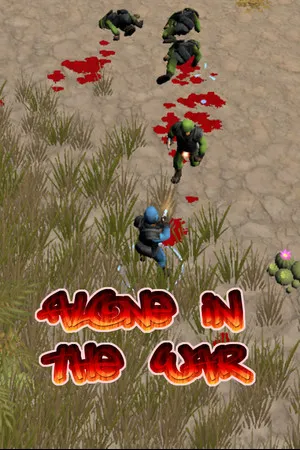 Portada de Alone in the War