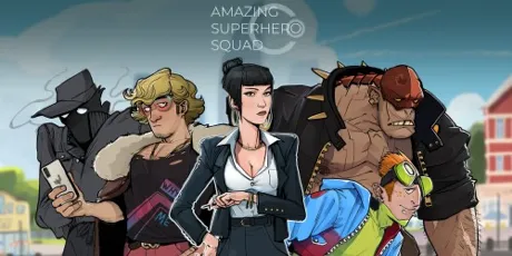 Portada de Amazing Superhero Squad