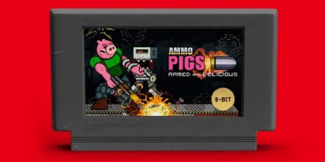 Portada de Ammo Pigs: Armed and Delicious