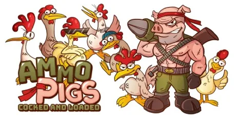 Portada de Ammo Pigs: Cocked and Loaded