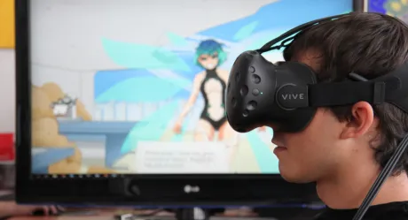 Captura de Angels & Demigods - SciFi VR Visual Novel