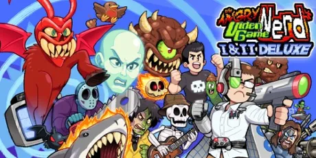 Portada de Angry Video Game Nerd 1 & 2 Deluxe