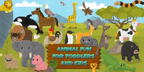 Portada de Animal Fun for Toddlers and Kids