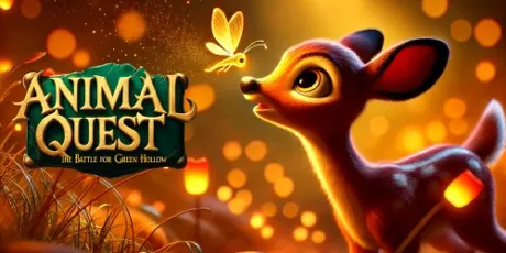 Portada de Animal Quest: The Battle for Green Hollow