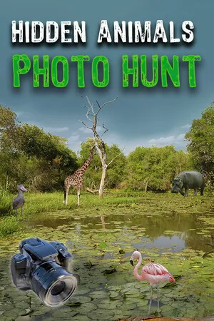 Portada de Animales Ocultos: Foto Safari - Buscar Objetos