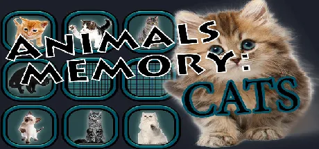 Portada de Animals Memory: Cats