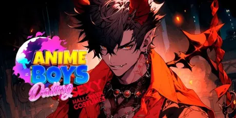 Portada de Anime Boys Dating: Sexy Halloween Costumes