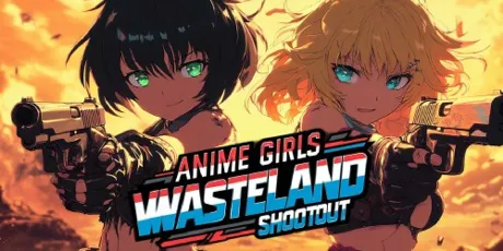 Portada de Anime Girls Wasteland Shootout