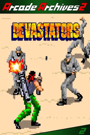 Portada de Arcade Archives 2 DEVASTATORS