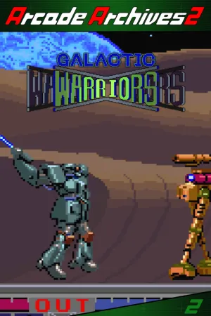 Portada de Arcade Archives 2 GALACTIC WARRIORS