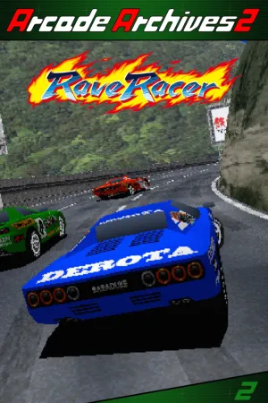 Portada de Arcade Archives 2 Rave Racer