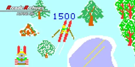 Portada de Arcade Archives ALPINE SKI