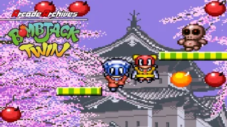 Portada de Arcade Archives BOMB JACK TWIN
