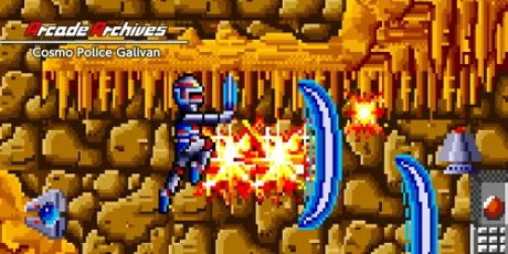 Portada de Arcade Archives Cosmo Police Galivan